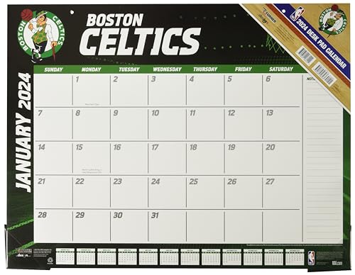 TURNER SPORTS Boston Celtics 2024 Tischkalender 22 x 17 (24998061521) von Turner Licensing