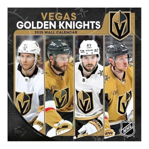 TURNER SPORTS Vegas Golden Knights 2025 Mini-Wandkalender (25998040623) von Turner Licensing