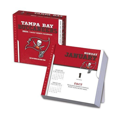 Tampa Bay Buccaneers Kalender 2024 Box von Turner Licensing