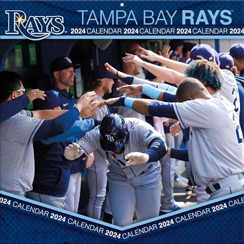 Tampa Bay Rays 2024 12x12 Team Wall Calendar von Turner Licensing