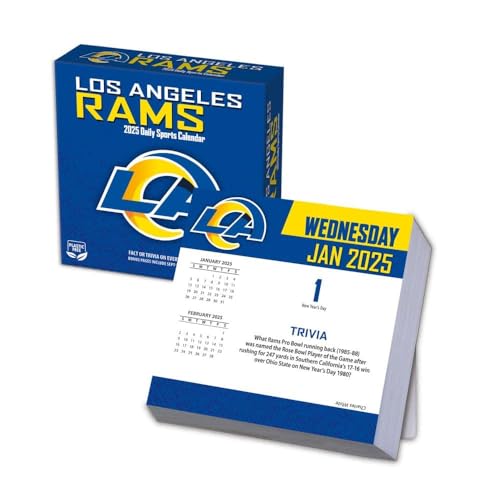 Turner Sports 25998053045 Los Angeles Rams Box Kalender 2025 von Turner Licensing