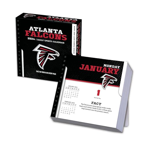 Turner Sports Atlanta Falcons 2024 Box-Kalender (24998053029) von Turner Licensing