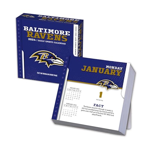 Turner Sports Baltimore Ravens 2024 Box-Kalender (24998053030) von Turner Licensing
