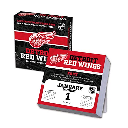 Turner Sports Detroit Red Wings 2024 Box-Kalender (24998053085) von Turner Licensing