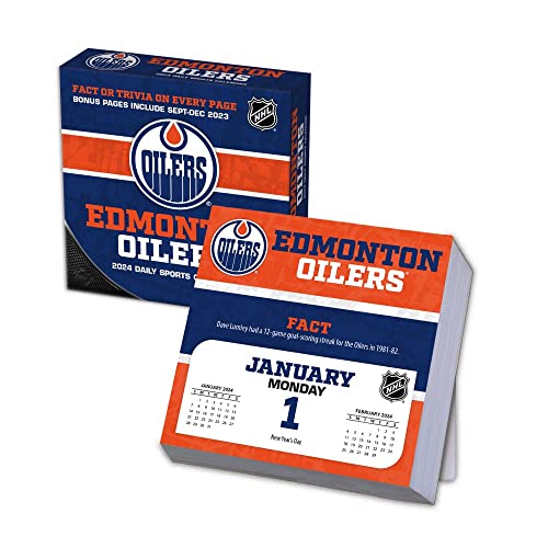 Turner Sports Edmonton Oilers 2024 Box-Kalender (24998053113) von Turner Licensing
