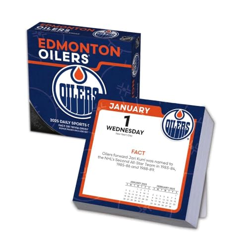 Turner Sports Edmonton Oilers 2025 Box Kalender (25998053113) von Turner Licensing