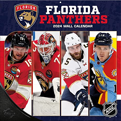 Turner Sports Florida Panthers 2024 30,5 x 30,5 cm Team-Wandkalender (24998012138) von Turner Licensing