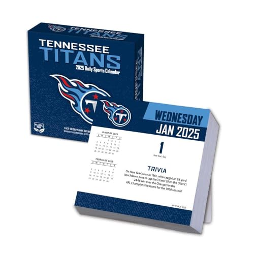 Turner Sports Tennessee Titans 2025 Box Kalender (25998053117) von Turner Licensing