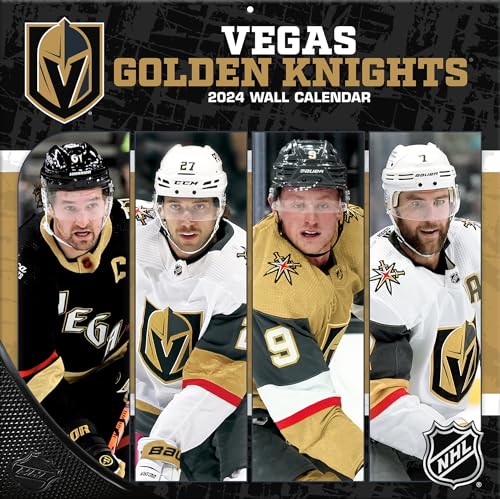 Vegas Golden Knights - NHL - 30,5 x 30,5 cm Wandkalender 2024 von Turner Licensing