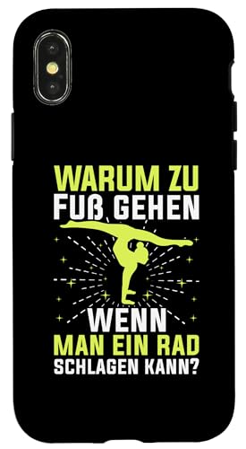 Hülle für iPhone X/XS Akrobatik Gymnastik Turnerin Turnen Kunstturnen von Turner & Turnerin Designs & Geschenke
