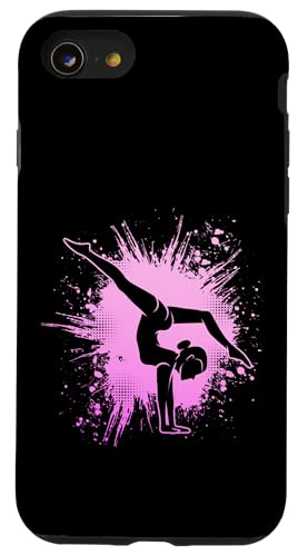 Turnen Gymnastik Mädchen Damen Kinder Turnerin Turn Hülle für iPhone SE (2020) / 7 / 8 von Turner & Turnerin Designs & Geschenke