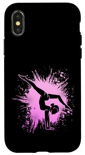 Turnen Gymnastik Mädchen Damen Kinder Turnerin Turn Hülle für iPhone X/XS Turnen Gymnastik Mädchen Damen Kinder Turnerin Turn Hülle für iPhone X/XS von Turner & Turnerin Designs & Geschenke