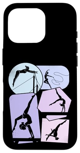 Turnen Turnerin Gymnastik Mädchen Damen Kinder Turn Hülle für iPhone 16 Pro Turnen Turnerin Gymnastik Mädchen Damen Kinder Turn Hülle für iPhone 16 Pro von Turner & Turnerin Designs & Geschenke
