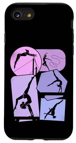 Turnen Turnerin Gymnastik Mädchen Damen Kinder Turn Hülle für iPhone SE (2020) / 7 / 8 von Turner & Turnerin Designs & Geschenke