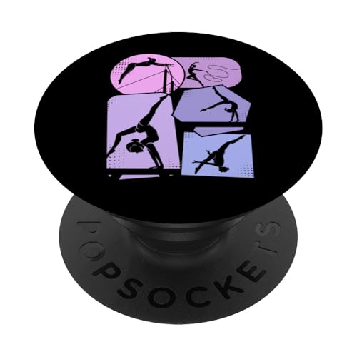 Turnen Turnerin Gymnastik Mädchen Damen Kinder Turn PopSockets Klebender PopGrip Turnen Turnerin Gymnastik Mädchen Damen Kinder Turn PopSockets Klebender PopGrip von Turner & Turnerin Designs & Geschenke