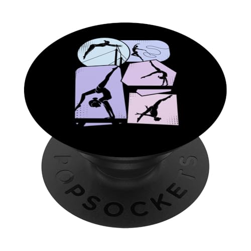 Turnen Turnerin Gymnastik Mädchen Damen Kinder Turn PopSockets Klebender PopGrip Turnen Turnerin Gymnastik Mädchen Damen Kinder Turn PopSockets Klebender PopGrip von Turner & Turnerin Designs & Geschenke
