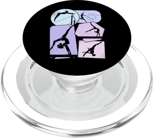 Turnen Turnerin Gymnastik Mädchen Damen Kinder Turn PopSockets PopGrip für MagSafe Turnen Turnerin Gymnastik Mädchen Damen Kinder Turn PopSockets PopGrip für MagSafe von Turner & Turnerin Designs & Geschenke