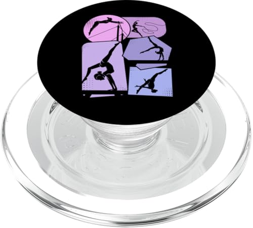 Turnen Turnerin Gymnastik Mädchen Damen Kinder Turn PopSockets PopGrip für MagSafe Turnen Turnerin Gymnastik Mädchen Damen Kinder Turn PopSockets PopGrip für MagSafe von Turner & Turnerin Designs & Geschenke