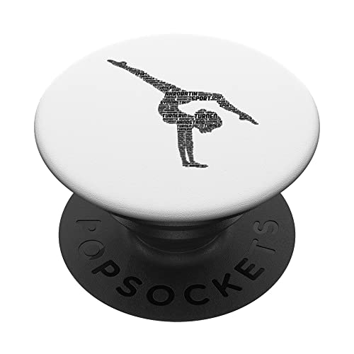 Turnerin Turnen Gymnastik Damen Mädchen Kind PopSockets mit austauschbarem PopGrip von Turner & Turnerin Designs & Geschenke