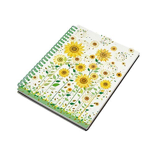 Turnowsky Notizblock, liniert, Spiralbindung, A5, Sonnenblume Turnowsky Notizblock, liniert, Spiralbindung, A5, Sonnenblume von Turnowsky
