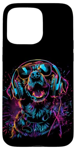 Dog DJ EDM House Music Techno Musik Kopfhörer Beatmaker Hülle für iPhone 15 Pro Max Dog DJ EDM House Music Techno Musik Kopfhörer Beatmaker Hülle für iPhone 15 Pro Max von Turntable DJ Music Animals