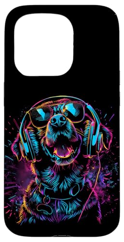 Dog DJ EDM House Music Techno Musik Kopfhörer Beatmaker Hülle für iPhone 15 Pro Dog DJ EDM House Music Techno Musik Kopfhörer Beatmaker Hülle für iPhone 15 Pro von Turntable DJ Music Animals