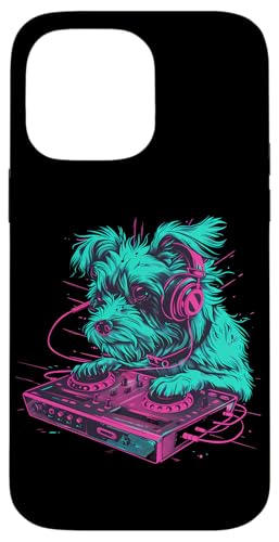 Dog Music DJ Artwork EDM Beatmaker Techno Plattenspieler DJ Hund Hülle für iPhone 14 Pro Max Dog Music DJ Artwork EDM Beatmaker Techno Plattenspieler DJ Hund Hülle für iPhone 14 Pro Max von Turntable DJ Music Animals