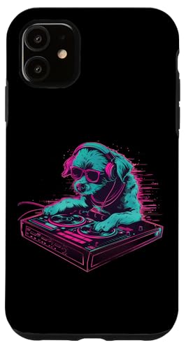 Dog Music DJ Beatmaker Techno Plattenspieler DJ Dog Artwork EDM Hülle für iPhone 11 Dog Music DJ Beatmaker Techno Plattenspieler DJ Dog Artwork EDM Hülle für iPhone 11 von Turntable DJ Music Animals