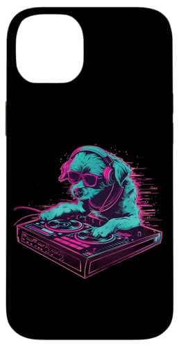 Dog Music DJ Beatmaker Techno Plattenspieler DJ Dog Artwork EDM Hülle für iPhone 14 Plus Dog Music DJ Beatmaker Techno Plattenspieler DJ Dog Artwork EDM Hülle für iPhone 14 Plus von Turntable DJ Music Animals