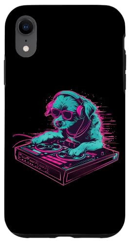 Dog Music DJ Beatmaker Techno Plattenspieler DJ Dog Artwork EDM Hülle für iPhone XR Dog Music DJ Beatmaker Techno Plattenspieler DJ Dog Artwork EDM Hülle für iPhone XR von Turntable DJ Music Animals