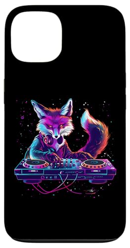 Fox Music DJ Bunte Plattenspieler DJ Fox Techno House Music Hülle für iPhone 13 Fox Music DJ Bunte Plattenspieler DJ Fox Techno House Music Hülle für iPhone 13 von Turntable DJ Music Animals