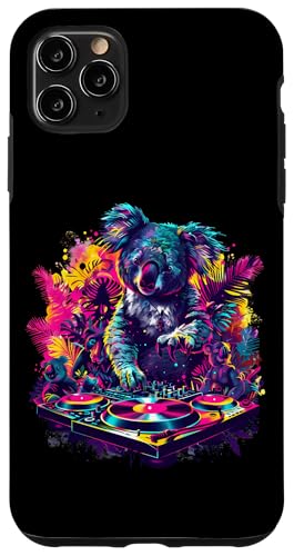 Koala DJ Beatmaker House Music EDM Plattenspieler DJ Koalabär Hülle für iPhone 11 Pro Max Koala DJ Beatmaker House Music EDM Plattenspieler DJ Koalabär Hülle für iPhone 11 Pro Max von Turntable DJ Music Animals