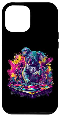 Koala DJ Beatmaker House Music EDM Plattenspieler DJ Koalabär Hülle für iPhone 12 Pro Max Koala DJ Beatmaker House Music EDM Plattenspieler DJ Koalabär Hülle für iPhone 12 Pro Max von Turntable DJ Music Animals