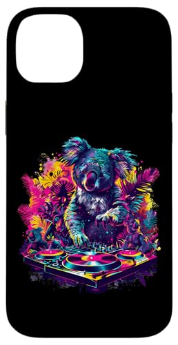 Koala DJ Beatmaker House Music EDM Plattenspieler DJ Koalabär Hülle für iPhone 14 Plus von Turntable DJ Music Animals