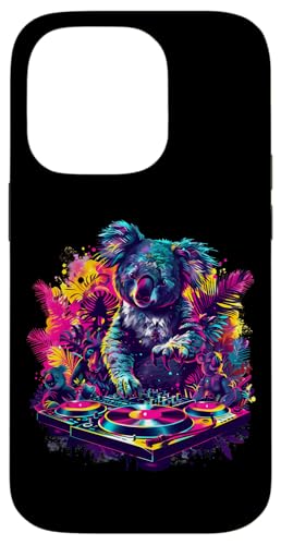 Koala DJ Beatmaker House Music EDM Plattenspieler DJ Koalabär Hülle für iPhone 14 Pro Koala DJ Beatmaker House Music EDM Plattenspieler DJ Koalabär Hülle für iPhone 14 Pro von Turntable DJ Music Animals