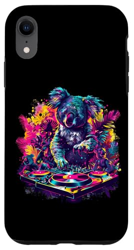 Koala DJ Beatmaker House Music EDM Plattenspieler DJ Koalabär Hülle für iPhone XR Koala DJ Beatmaker House Music EDM Plattenspieler DJ Koalabär Hülle für iPhone XR von Turntable DJ Music Animals