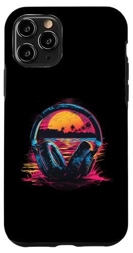 Kopfhörer Musik DJ Artwork House Music Sunset Beatmaker Hülle für iPhone 11 Pro Kopfhörer Musik DJ Artwork House Music Sunset Beatmaker Hülle für iPhone 11 Pro von Turntable DJ Music Animals