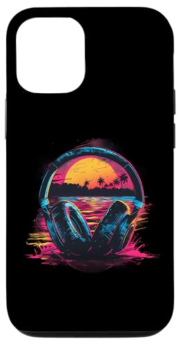Kopfhörer Musik DJ Artwork House Music Sunset Beatmaker Hülle für iPhone 12/12 Pro Kopfhörer Musik DJ Artwork House Music Sunset Beatmaker Hülle für iPhone 12/12 Pro von Turntable DJ Music Animals