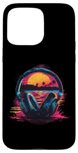 Kopfhörer Musik DJ Artwork House Music Sunset Beatmaker Hülle für iPhone 15 Pro Max Kopfhörer Musik DJ Artwork House Music Sunset Beatmaker Hülle für iPhone 15 Pro Max von Turntable DJ Music Animals