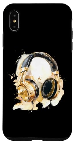 Kopfhörer Musik DJ Beatmaker Artwork Splash Dance Musik Hülle für iPhone XS Max Kopfhörer Musik DJ Beatmaker Artwork Splash Dance Musik Hülle für iPhone XS Max von Turntable DJ Music Animals