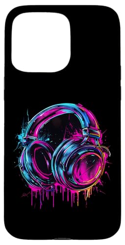 Kopfhörer Musik DJ Musik Kopfhörer Musikliebhaber Splash EDM Hülle für iPhone 15 Pro Max Kopfhörer Musik DJ Musik Kopfhörer Musikliebhaber Splash EDM Hülle für iPhone 15 Pro Max von Turntable DJ Music Animals