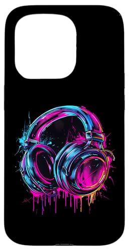 Kopfhörer Musik DJ Musik Kopfhörer Musikliebhaber Splash EDM Hülle für iPhone 15 Pro Kopfhörer Musik DJ Musik Kopfhörer Musikliebhaber Splash EDM Hülle für iPhone 15 Pro von Turntable DJ Music Animals