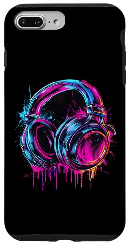 Kopfhörer Musik DJ Musik Kopfhörer Musikliebhaber Splash EDM Hülle für iPhone 7 Plus/8 Plus Kopfhörer Musik DJ Musik Kopfhörer Musikliebhaber Splash EDM Hülle für iPhone 7 Plus/8 Plus von Turntable DJ Music Animals