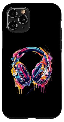 Kopfhörer Musik DJ Splash EDM Beatmaker Techno House Music Hülle für iPhone 11 Pro Kopfhörer Musik DJ Splash EDM Beatmaker Techno House Music Hülle für iPhone 11 Pro von Turntable DJ Music Animals