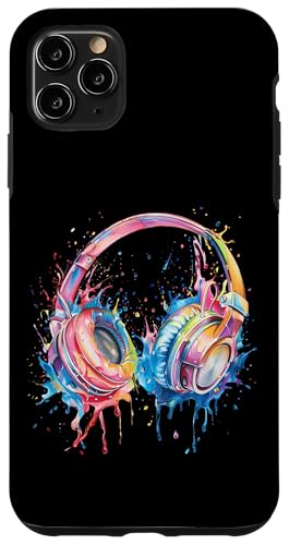 Kopfhörer Musik DJ Splash House Music EDM Beatmaker Techno Hülle für iPhone 11 Pro Max Kopfhörer Musik DJ Splash House Music EDM Beatmaker Techno Hülle für iPhone 11 Pro Max von Turntable DJ Music Animals