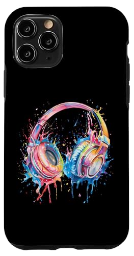 Kopfhörer Musik DJ Splash House Music EDM Beatmaker Techno Hülle für iPhone 11 Pro Kopfhörer Musik DJ Splash House Music EDM Beatmaker Techno Hülle für iPhone 11 Pro von Turntable DJ Music Animals