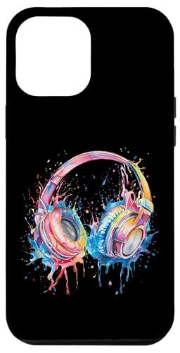 Kopfhörer Musik DJ Splash House Music EDM Beatmaker Techno Hülle für iPhone 12 Pro Max Kopfhörer Musik DJ Splash House Music EDM Beatmaker Techno Hülle für iPhone 12 Pro Max von Turntable DJ Music Animals