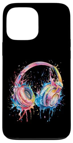Kopfhörer Musik DJ Splash House Music EDM Beatmaker Techno Hülle für iPhone 13 Pro Max Kopfhörer Musik DJ Splash House Music EDM Beatmaker Techno Hülle für iPhone 13 Pro Max von Turntable DJ Music Animals
