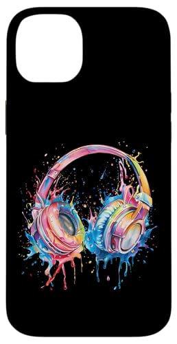 Kopfhörer Musik DJ Splash House Music EDM Beatmaker Techno Hülle für iPhone 14 Plus Kopfhörer Musik DJ Splash House Music EDM Beatmaker Techno Hülle für iPhone 14 Plus von Turntable DJ Music Animals