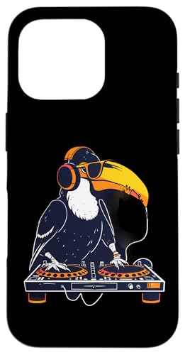 Toucan DJ Plattenspieler DJ Toucan Techno Beatmaker House Music Hülle für iPhone 16 Pro Toucan DJ Plattenspieler DJ Toucan Techno Beatmaker House Music Hülle für iPhone 16 Pro von Turntable DJ Music Animals